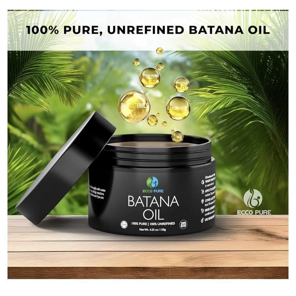 Lot Of 2 - Premium Raw Batana Oil – Pure & Unrefined – Ultimate Hair Therapy